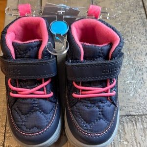 New with tags! Baby girl shoes- size 4.